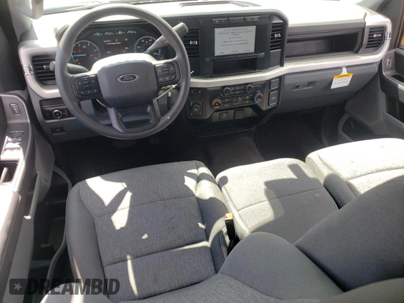 2024 Ford F-350 XL with VIN 1FT8W3BT2REC89943, listed as a Copart auction lot 56751645 with 1,758 mi miles and Salvage title. Bid and sale history available at DreamBid. Image 8.