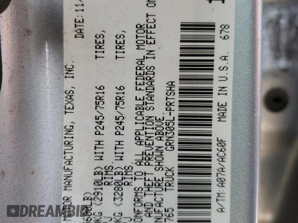 2017 Toyota Tacoma SR5 z VIN 5TFCZ5AN5HX121765, wystawiony jako Copart lot #53449835 z przebiegiem 115 980 mil mil oraz Szkoda całkowita • Salvage title. Historia ofert i sprzedaży dostępna na DreamBid. Obrazek 12.