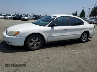 2006 Ford Taurus SE with VIN 1FAFP53U96A104173, listed as a Copart auction lot 59624865 with 145,005 mi miles and Salvage title. Bid and sale history available at DreamBid. Image 1.