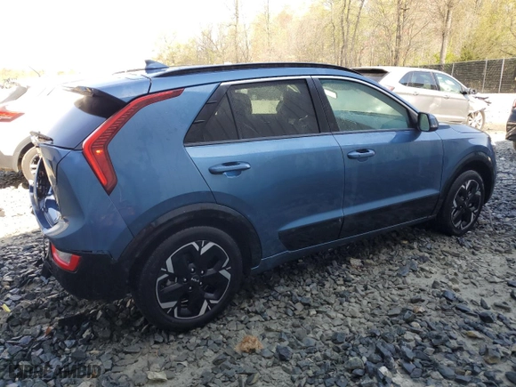 2023 Kia Niro EV Wind with VIN KNDCR3L18P5049372, listed as a Copart auction lot 53662215 with 50,166 mi miles and Clean Title. Bid and sale history available at carsss.com. Image 3.