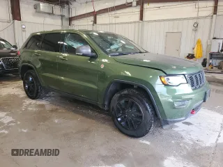 2021 Jeep Grand Cherokee Trailhawk with VIN 1C4RJFLG7MC766876, listed as a Copart auction lot 57228665 with 50,398 mi miles and Salvage title. Bid and sale history available at DreamBid. Image 4.