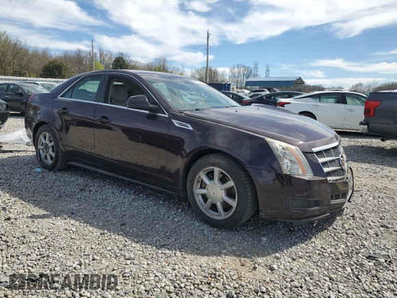 2010 Cadillac CTS Luxury with VIN 1G6DE5EG2A0131151, listed as a Copart auction lot 49474605 with 185,740 mi miles and Salvage Title. Bid and sale history available at carsss.com. Image 4.