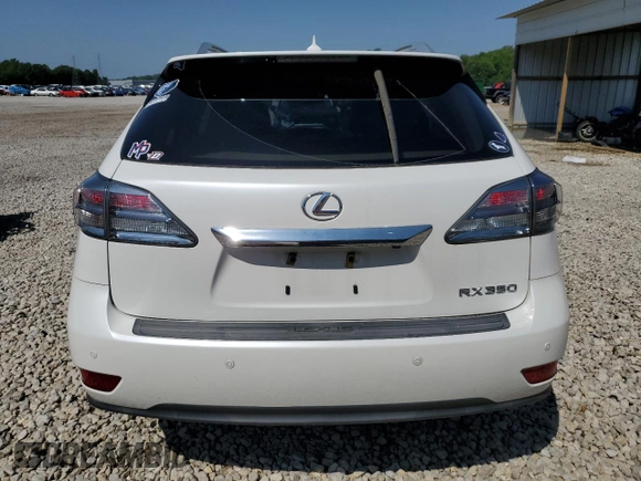 2011 Lexus RX 350 with VIN 2T2ZK1BA2BC062064, listed as a Copart auction lot 53450035 with 75,075 mi miles and Salvage Title. Bid and sale history available at DreamBid. Image 6.