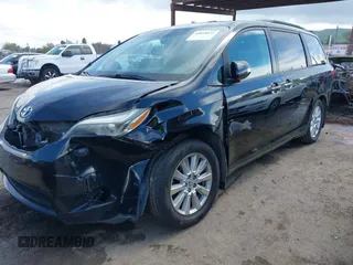 2017 Toyota Sienna XLE with VIN 5TDDZ3DC8HS186246, listed as a IAAI auction lot 41818631 with 182,583 mi miles and . Bid and sale history available at DreamBid. Image 2.