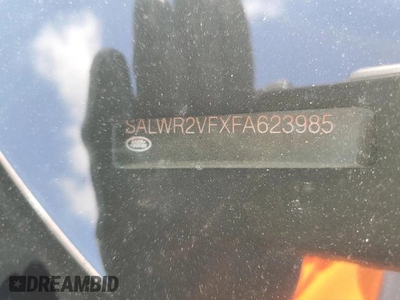 2015 Land Rover Range Rover Sport HSE z VIN SALWR2VFXFA623985, wystawiony jako Copart lot #61872805 z przebiegiem 102 609 mil mil oraz Szkoda całkowita • Salvage title. Historia ofert i sprzedaży dostępna na DreamBid. Obrazek 14.