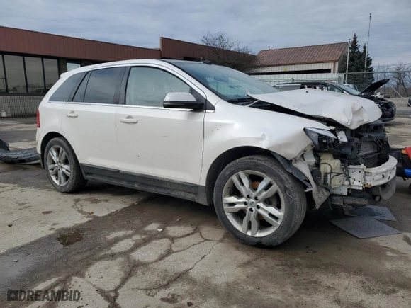 2013 Ford Edge Limited with VIN 2FMDK3K94DBA10202, listed as a Copart auction lot 47554345 with 200,436 mi miles and Salvage Title. Bid and sale history available at carsss.com. Image 4.