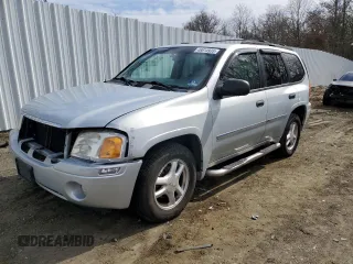 2007 GMC Envoy SLT with VIN 1GKDT13SX72288947, listed as a Copart auction lot 46614935 with 220,835 mi miles and Salvage Title. Bid and sale history available at carsss.com. Image 1.