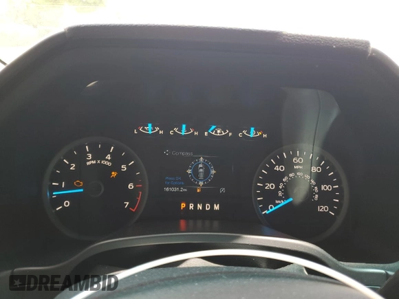 2017 Ford F-150 XL with VIN 1FTFW1EG4HFC12235, listed as a Copart auction lot 61453085 with 161,031 mi miles and Clean title. Bid and sale history available at DreamBid. Image 9.
