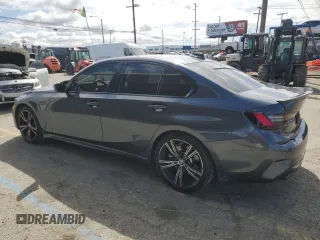 2022 BMW 3 Series 330i xDrive with VIN 3MW5R7J02N8C25100, listed as a Copart auction lot 48193255 with 37,122 mi miles and Salvage Title. Bid and sale history available at carsss.com. Image 2.