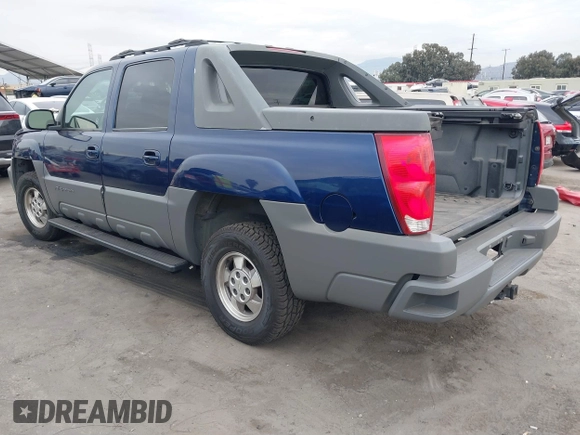 2002 Chevrolet Avalanche z VIN 3GNEC13T42G117403, wystawiony jako IAAI lot #41086264 z przebiegiem 237 188 mil mil oraz . Historia ofert i sprzedaży dostępna na DreamBid. Obrazek 3.