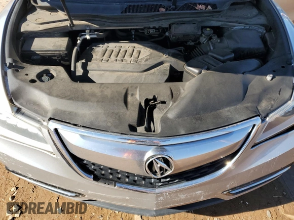 2015 Acura MDX with VIN 5FRYD3H2XFB007206, listed as a Copart auction lot 88594225 with 137,537 mi miles and Salvage title. Bid and sale history available at DreamBid. Image 14.
