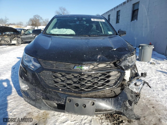 2021 Chevrolet Equinox Premier with VIN 2GNAXNEV6M6104661, listed as a Copart auction lot 42108695 with 26,086 mi miles and Salvage Title. Bid and sale history available at carsss.com. Image 5.