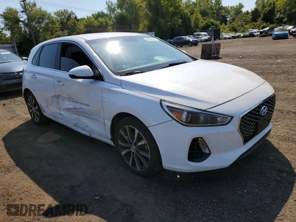 2018 Hyundai Elantra GT with VIN KMHH35LE0JU026795, listed as a Copart auction lot 69556104 with 109,830 mi miles and Salvage Title. Bid and sale history available at carsss.com. Image 4.