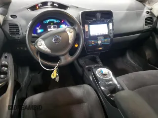 2016 Nissan LEAF SL with VIN 1N4BZ0CP3GC302114, listed as a Copart auction lot 48180035 with 55,999 mi miles and Salvage Title. Bid and sale history available at carsss.com. Image 8.