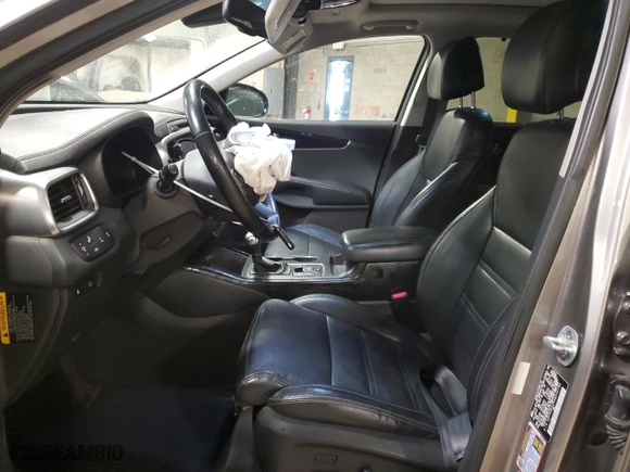 2017 Kia Sorento SX V6 with VIN 5XYPKDA59HG232192, listed as a Copart auction lot 42927095 with 110,966 mi miles and Salvage Title. Bid and sale history available at carsss.com. Image 7.