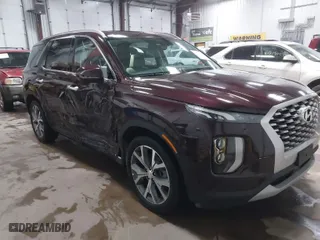 2022 Hyundai Palisade SEL with VIN KM8R4DHE3NU449090, listed as a IAAI auction lot 41712644 with 17,248 mi miles. Bid and sale history available at carsss.com. Image 1.