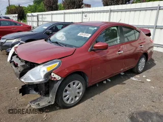 2017 Nissan Versa SV с VIN 3N1CN7AP7HK437181, выставлен на аукционе Copart как лот 60845815 с пробегом 50 335 миль миль и Списание • Salvage title. История ставок и продаж доступна на DreamBid. Изображение 1.