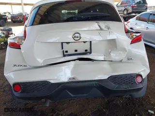2016 Nissan Juke S with VIN JN8AF5MRXGT600255, listed as a IAAI auction lot 41969449 with 90,125 mi miles. Bid and sale history available at carsss.com. Image 6.
