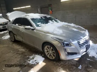 2017 Cadillac CTS AWD with VIN 1G6AW5SX3H0156509, listed as a Copart auction lot 45848035 with 56,664 mi miles and Salvage title. Bid and sale history available at DreamBid. Image 4.