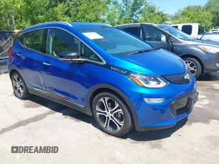 2019 Chevrolet Bolt EV Premier z VIN 1G1FZ6S09K4137605, wystawiony jako IAAI lot #42258493 z przebiegiem 45 779 mil mil oraz . Historia ofert i sprzedaży dostępna na DreamBid. Obrazek 1.