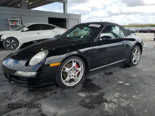 2005 Porsche 911 Carrera S with VIN WP0CB29935S765395, listed as a Copart auction lot 47472855 with 46,271 mi miles and Salvage Title. Bid and sale history available at DreamBid. Image 1.