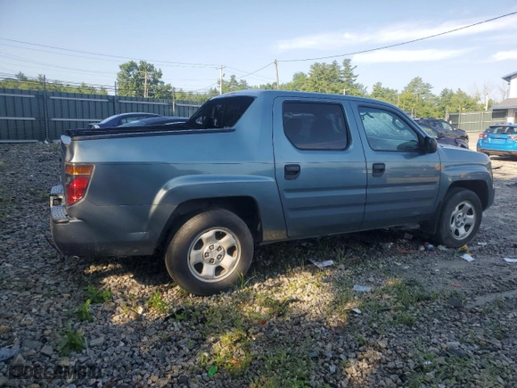 2007 Honda Ridgeline RT with VIN 2HJYK16227H506894, listed as a Copart auction lot 65663534 with 107,611 mi miles and Non Repairable. Bid and sale history available at carsss.com. Image 3.