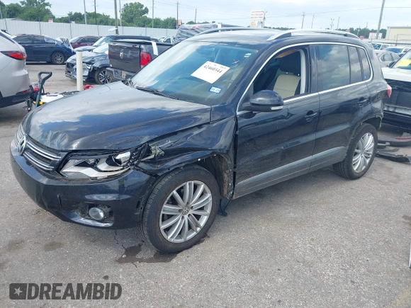 2016 Volkswagen Tiguan R-Line with VIN WVGAV7AX4GW602817, listed as a IAAI auction lot 42460344 with 124,612 mi miles and . Bid and sale history available at DreamBid. Image 17.