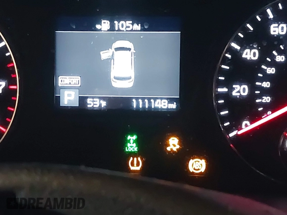 2019 Kia Sorento LX with VIN 5XYPGDA32KG511068, listed as a IAAI auction lot 41682042 with 111,148 mi miles. Bid and sale history available at carsss.com. Image 14.