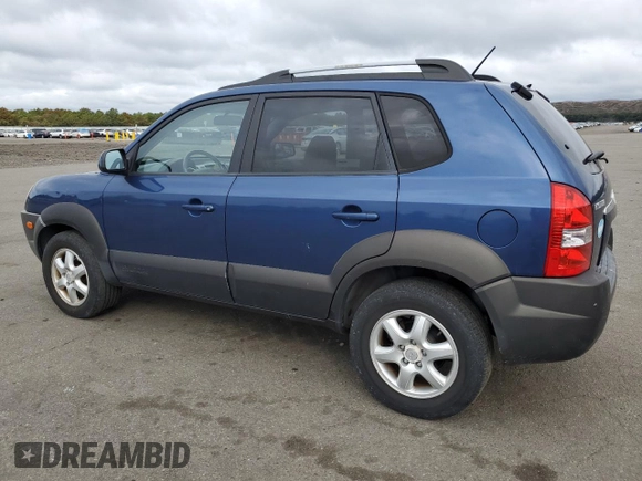 2005 Hyundai Tucson GLS with VIN KM8JN12D75U136620, listed as a Copart auction lot 73579764 with 63,305 mi miles and Salvage Title. Bid and sale history available at carsss.com. Image 2.