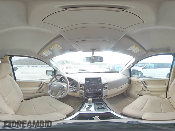 2014 Nissan Titan SV with VIN 1N6AA0CAXEN514113, listed as a Copart auction lot 53114095 with 32,135 mi miles and Salvage title. Bid and sale history available at DreamBid. Image 12.