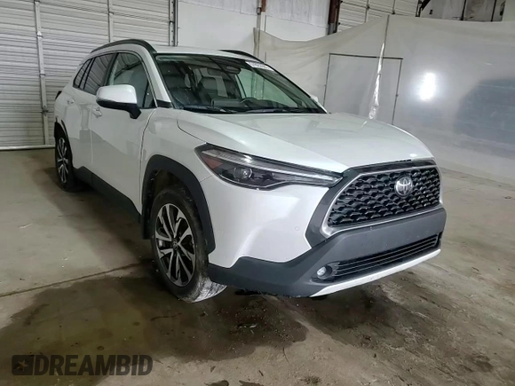 2023 Toyota Corolla Cross XLE with VIN 7MUDAABG7PV068968, listed as a Copart auction lot 51922695 with 43,911 mi miles and Salvage title. Bid and sale history available at DreamBid. Image 11.