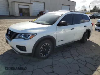 2020 Nissan Pathfinder SV with VIN 5N1DR2BM3LC616213, listed as a Copart auction lot 47273895 with 55,754 mi miles and Salvage title. Bid and sale history available at DreamBid. Image 1.