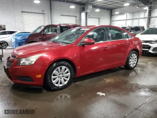 2011 Chevrolet Cruze LT w/1LT with VIN 1G1PF5S94B7205359, listed as a Copart auction lot 48794285 with 204,402 mi miles and Salvage Title. Bid and sale history available at carsss.com. Image 1.