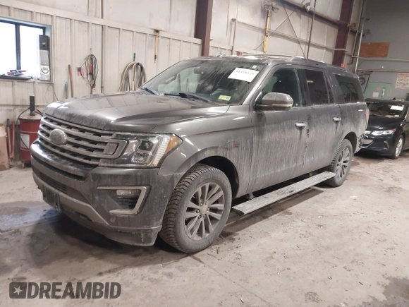 2019 Ford Expedition Max Limited z VIN 1FMJK2AT0KEA35853, wystawiony jako IAAI lot #41328229 z przebiegiem 142 012 mil mil oraz . Historia ofert i sprzedaży dostępna na DreamBid. Obrazek 2.