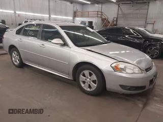 2011 Chevrolet Impala LT Fleet with VIN 2G1WG5EK3B1205194, listed as a IAAI auction lot 42384489 with 192,732 mi miles and . Bid and sale history available at DreamBid. Image 1.