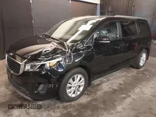 2016 Kia Sedona LX with VIN KNDMB5C10G6196316, listed as a IAAI auction lot 41766504 with 109,785 mi miles. Bid and sale history available at carsss.com. Image 2.