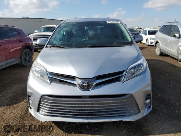 2018 Toyota Sienna XLE with VIN 5TDDZ3DC8JS189296, listed as a Copart auction lot 49656255 with 161,403 mi miles and Salvage Title. Bid and sale history available at carsss.com. Image 5.