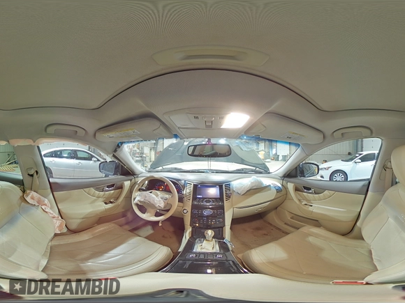 2010 Infiniti FX z VIN JN8AS1MW7AM854288, wystawiony jako Copart lot #52934395 z przebiegiem 139 346 mil mil oraz Szkoda całkowita • Salvage title. Historia ofert i sprzedaży dostępna na DreamBid. Obrazek 14.