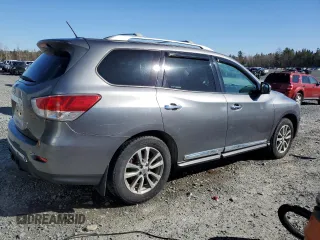 2015 Nissan Pathfinder SV with VIN 5N1AR2MM8FC694538, listed as a Copart auction lot 54192395 with 255,344 mi miles and Clean Title. Bid and sale history available at carsss.com. Image 3.