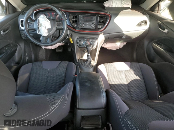 2015 Dodge Dart SXT with VIN 1C3CDFBB8FD180210, listed as a Copart auction lot 55679185 with 127,172 mi miles and Salvage Title. Bid and sale history available at DreamBid. Image 8.