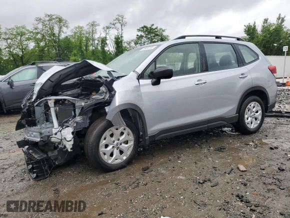 2019 Subaru Forester with VIN JF2SKACC8KH474220, listed as a Copart auction lot 56480785 with 20,482 mi miles and Salvage title. Bid and sale history available at DreamBid. Image 1.