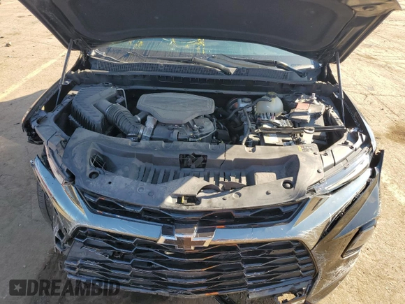2022 Chevrolet Blazer RS with VIN 3GNKBKRS0NS219177, listed as a Copart auction lot 71610744 with 23,116 mi miles and Salvage title. Bid and sale history available at DreamBid. Image 12.