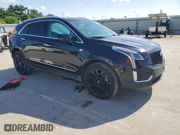 2019 Cadillac XT5 Premium Luxury FWD z VIN 1GYKNERS1KZ284355, wystawiony jako Copart lot #54150405 z przebiegiem 50 001 mil mil oraz Szkody całkowita. Historia ofert i sprzedaży dostępna na DreamBid. Obrazek 4.