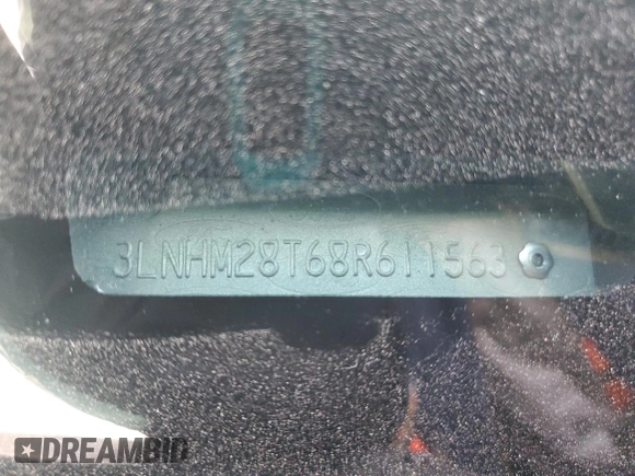2008 Lincoln MKZ z VIN 3LNHM28T68R611563, wystawiony jako Copart lot #50805495 z przebiegiem 92 238 mil mil oraz Szkoda całkowita • Salvage title. Historia ofert i sprzedaży dostępna na DreamBid. Obrazek 12.