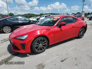 2017 Toyota 86 with VIN JF1ZNAA17H8710358, listed as a Copart auction lot 60846855 with 138,770 mi miles and Salvage title. Bid and sale history available at DreamBid. Image 1.