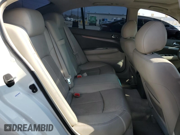 2011 Infiniti G25 Journey z VIN JN1DV6AP5BM601856, wystawiony jako Copart lot #56175945 z przebiegiem 263 344 mil mil oraz Szkoda całkowita • Salvage title. Historia ofert i sprzedaży dostępna na DreamBid. Obrazek 10.