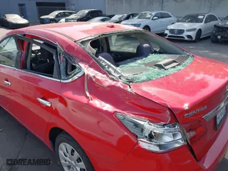 2017 Nissan Sentra SV with VIN 3N1AB7APXHL686584, listed as a IAAI auction lot 41893178 with 38,640 mi miles. Bid and sale history available at carsss.com. Image 6.