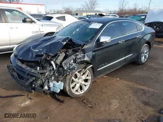 2015 Chevrolet Impala LTZ with VIN 1G1165S38FU118699, listed as a IAAI auction lot 41738530 with 124,824 mi miles. Bid and sale history available at carsss.com. Image 2.