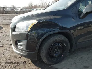 2016 Chevrolet Trax LS with VIN KL7CJKSB7GB634812, listed as a IAAI auction lot 41733679 with 130,654 mi miles. Bid and sale history available at carsss.com. Image 6.