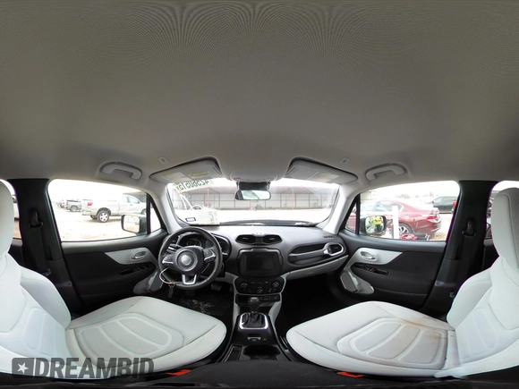 2020 Jeep Renegade Latitude with VIN ZACNJABB6LPL62935, listed as a IAAI auction lot 41487763 with 140,078 mi miles. Bid and sale history available at carsss.com. Image 18.